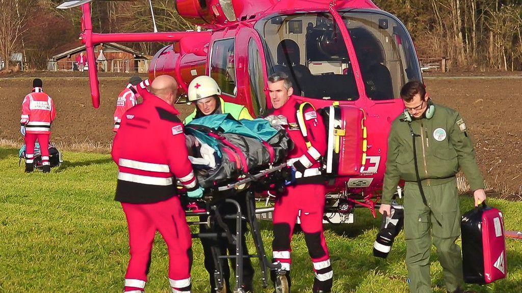 Zugunglück in Bad Aibling: Weitere Bilder der Unfallstelle