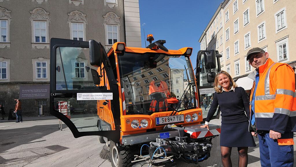 Der Fuhrpark der Straßenreinigung wurde erweitert.