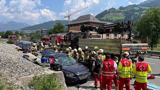 Verkehrsunfall in St. Johann
