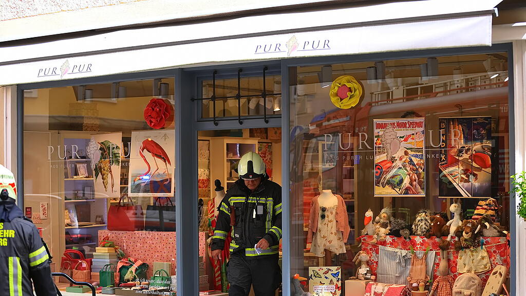 Brand in Salzburger Kaigasse