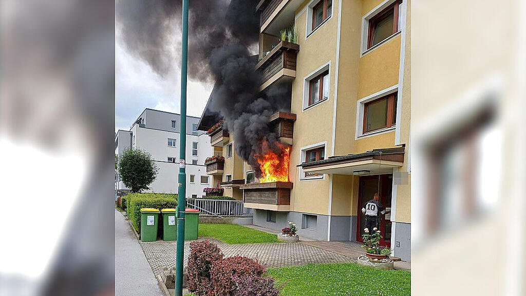 balkonbrand bischofshofen