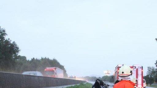 Pkw-Überschlag auf A1