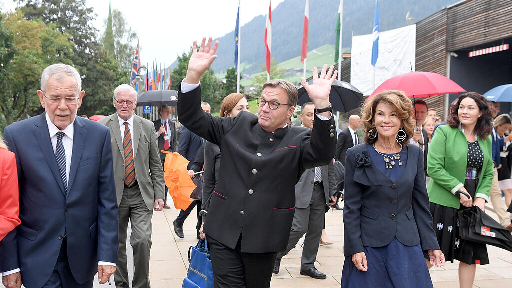 Forum Alpbach, Er\u00f6ffnung