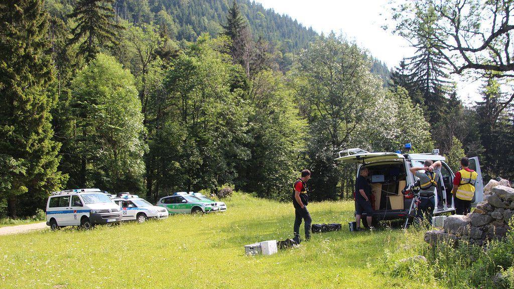 Suche nach vermisstem Bergsteiger