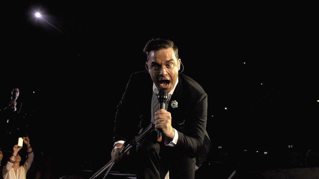 Robbie Williams live in der Wiener Stadthalle