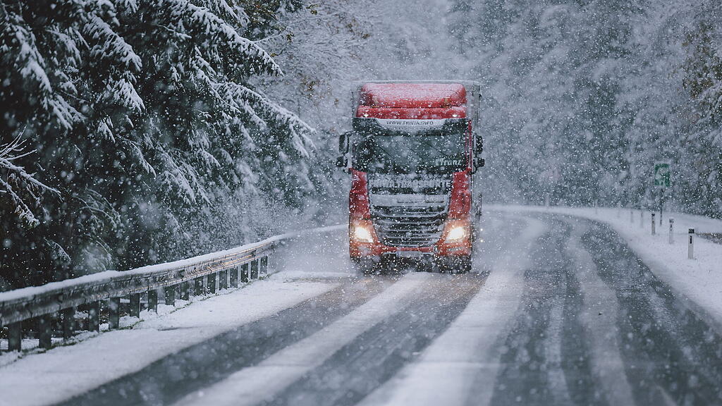 Wintereinbruch im Pinzgau