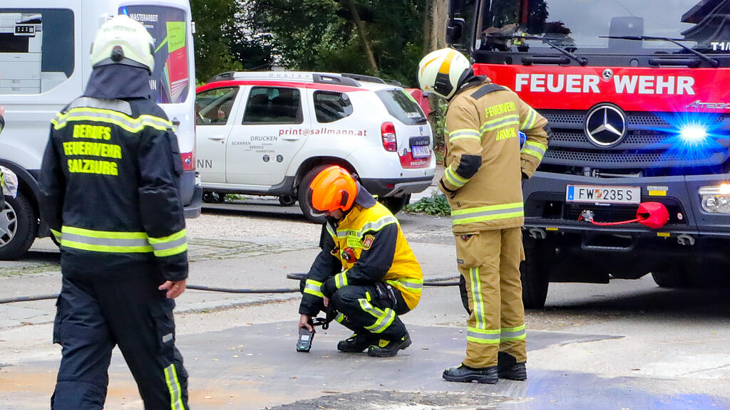 Gasleitung in Salzburg-Lehen beschädigt