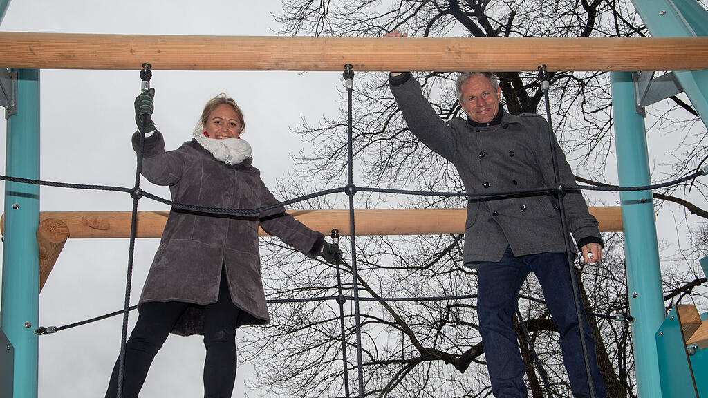 Hochseilgarten im Volksgarten