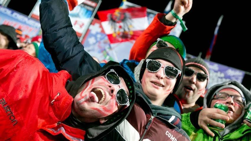 Super Stimmung in Flachau