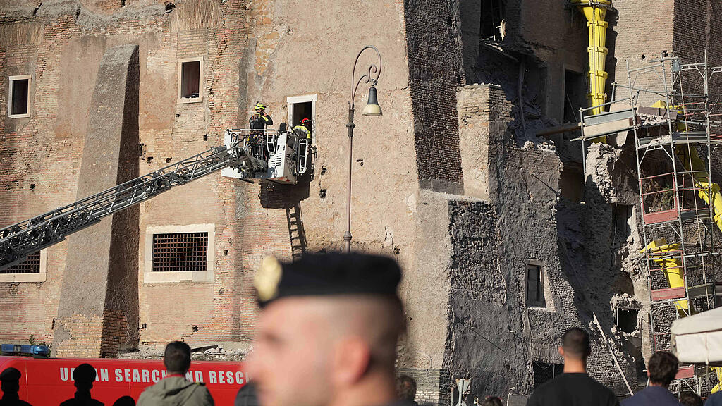 Arbeiter stirbt bei Einsturz von Mittelalter-Turm in Rom