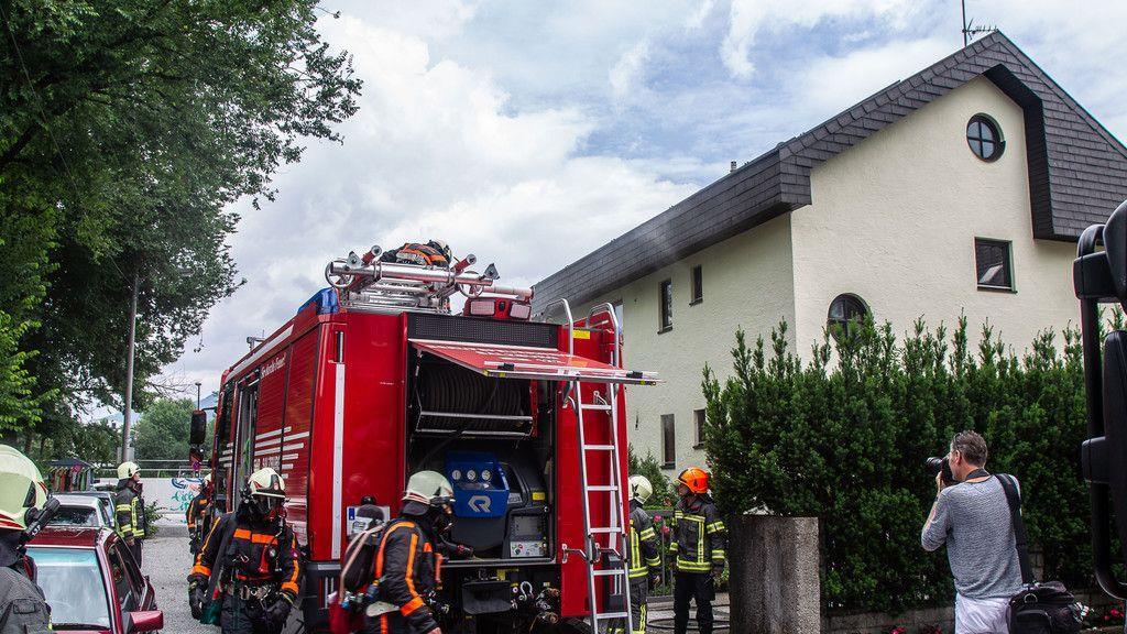 Küchenbrand in Lehen