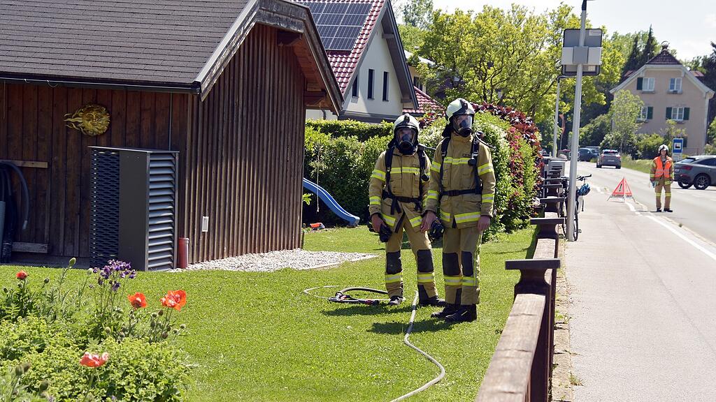 Gasflaschenbrand in Grödig
