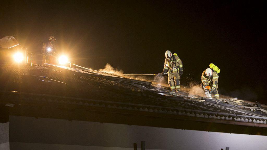 Dachstuhlbrand in Straßwalchen