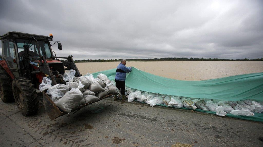 Unwetter am Balkan