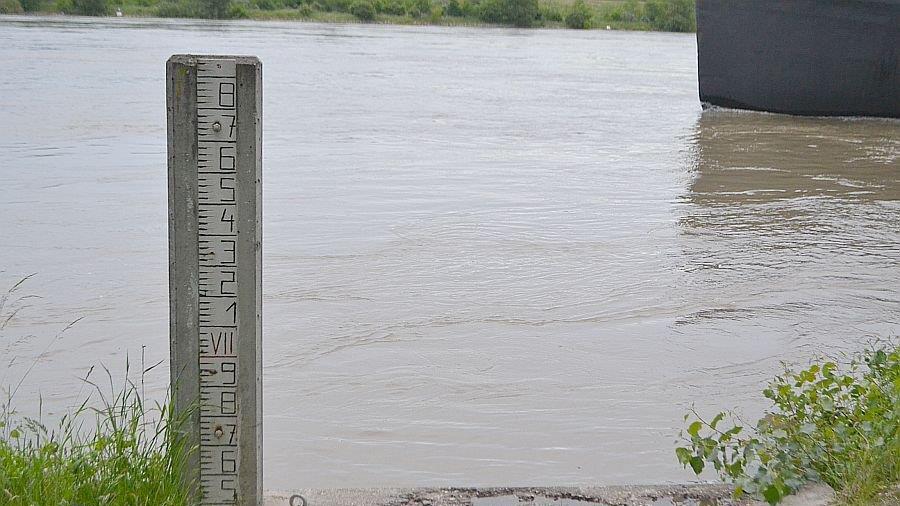 Leserreporter: Hochwasser in Wien-Döbling (Donau bei Nussdorf)