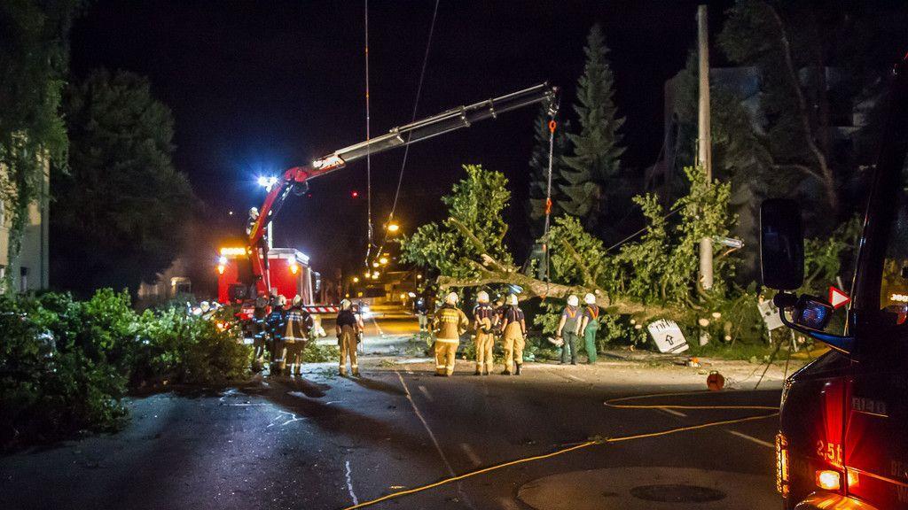 Sturm: Feuerwehren in Salzburg im Großeinsatz