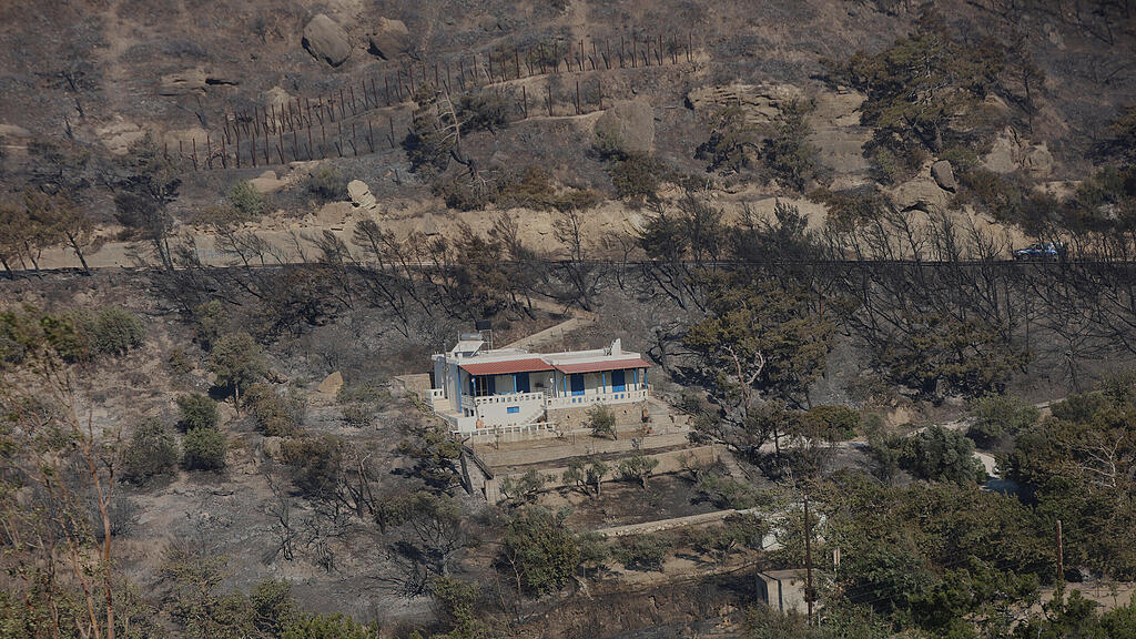 Waldbrände Kreta
