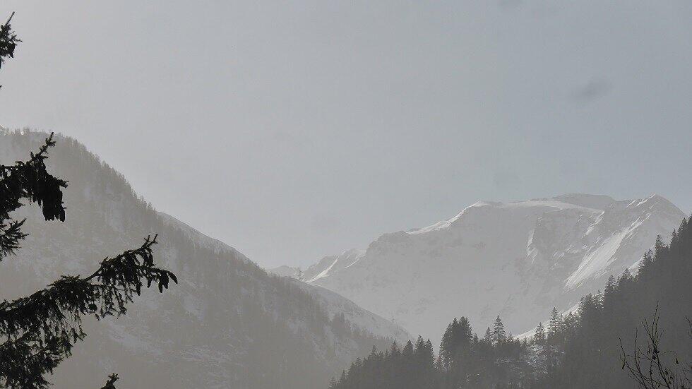 Saharastaub in den Tauern