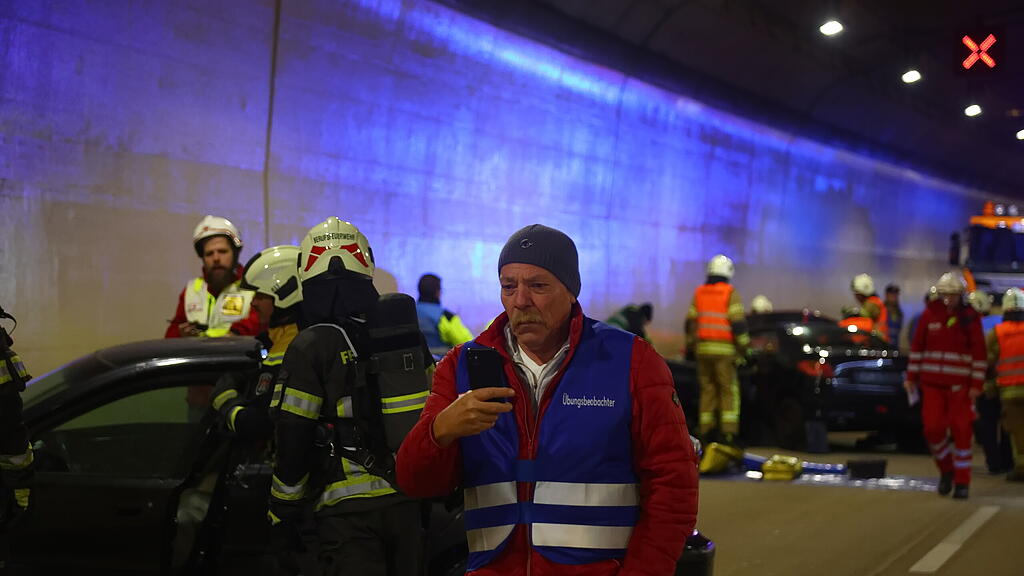 Übung Lieferinger Tunnel