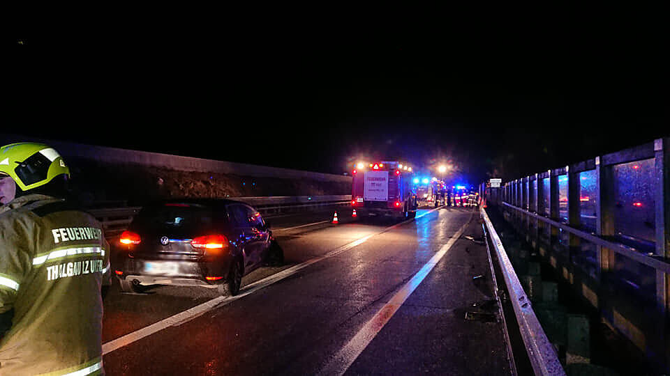 Unfall, A1, Thalgau