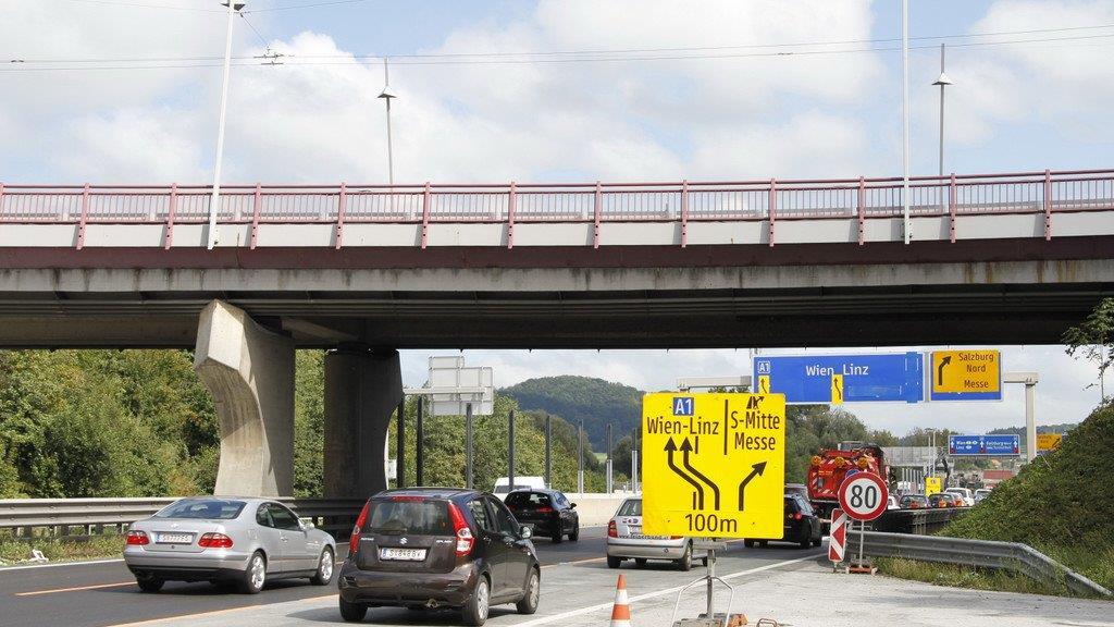 Neue Verkehrsführung bei Salzburg-Mitte