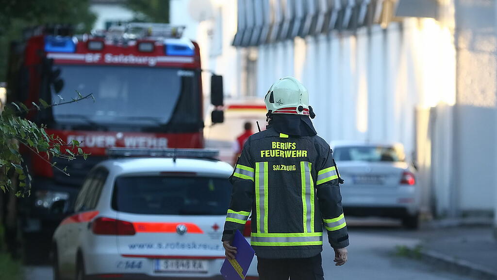 Die Berufsfeuerwehr stand im Einsatz.