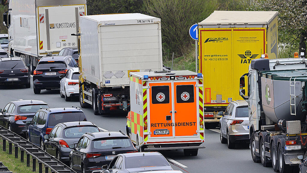 Unfall A8 Piding Geisterfahrerin