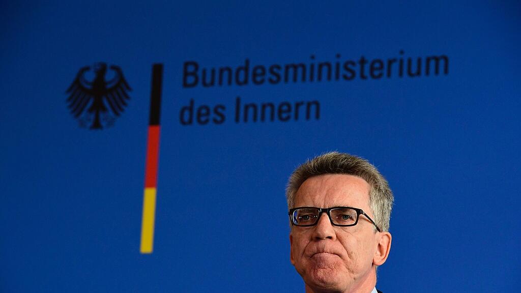 Der deutsche Innenminister Thomas de Maiziere zu der Zug-Attacke in Würzburg.