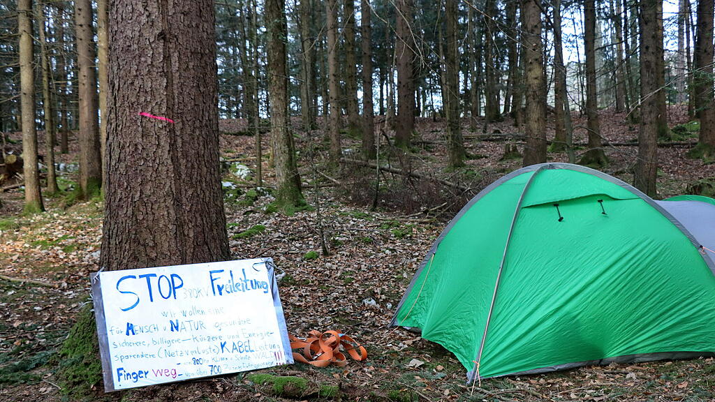 380-kv-leitung, widerstand, gegner, protest, bad vigaun