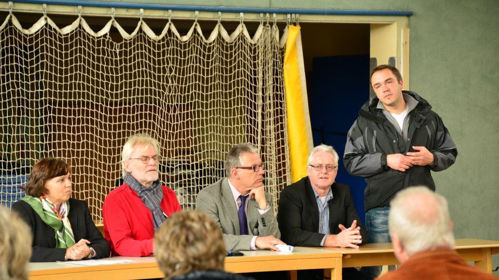 Info-Veranstaltung in Turnsaal