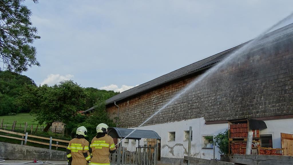 Brand in Mattsee