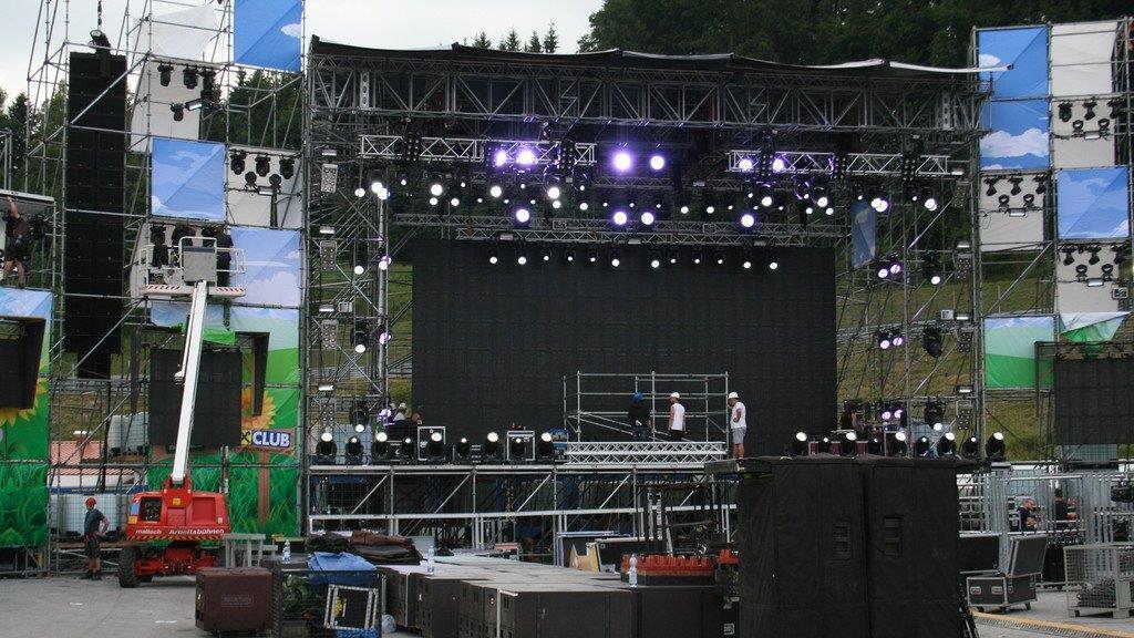 Electric Love Festival: Letzte Aufbauarbeiten