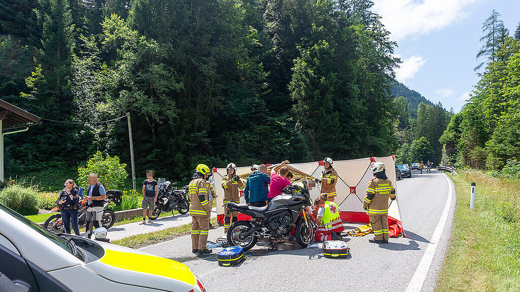 Motorradunfall Annaberg