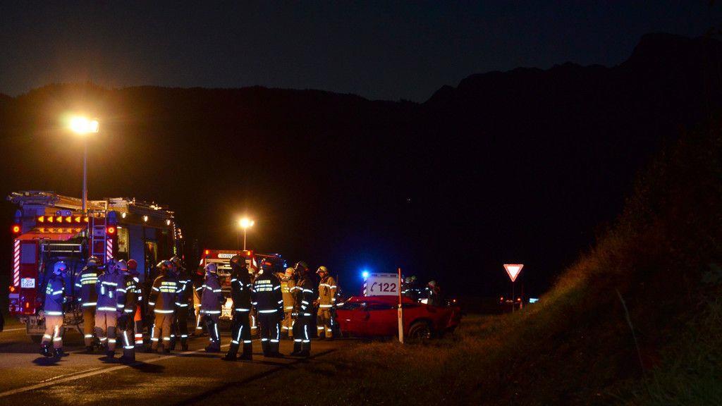 Pkw-Überschlag beim Knoten Pongau