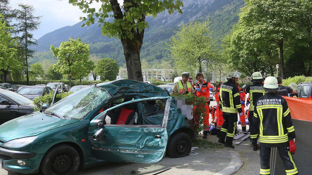 Schwerer Unfall in Bad Reichenhall