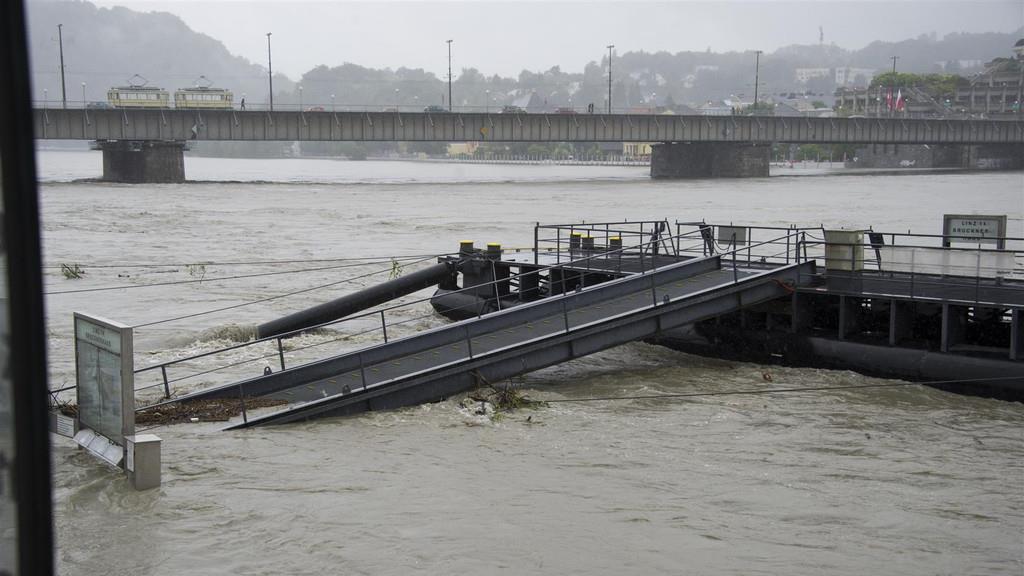 Hochwasser in Linz