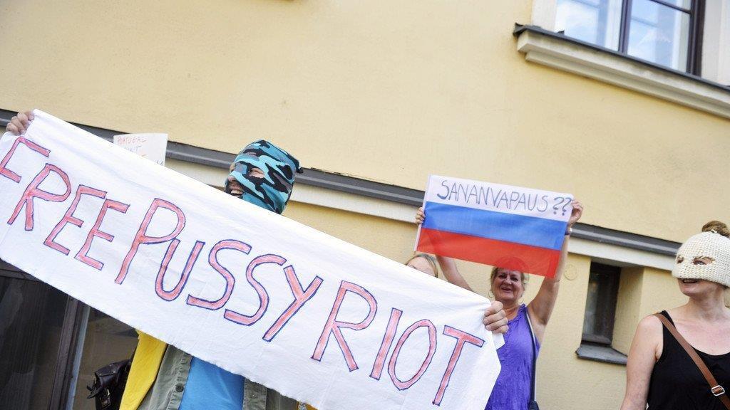 Proteste nach Schuldspruch gegen Pussy Riot
