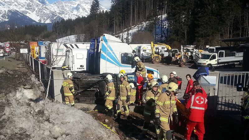 Schwerer Crash in Saalfelden