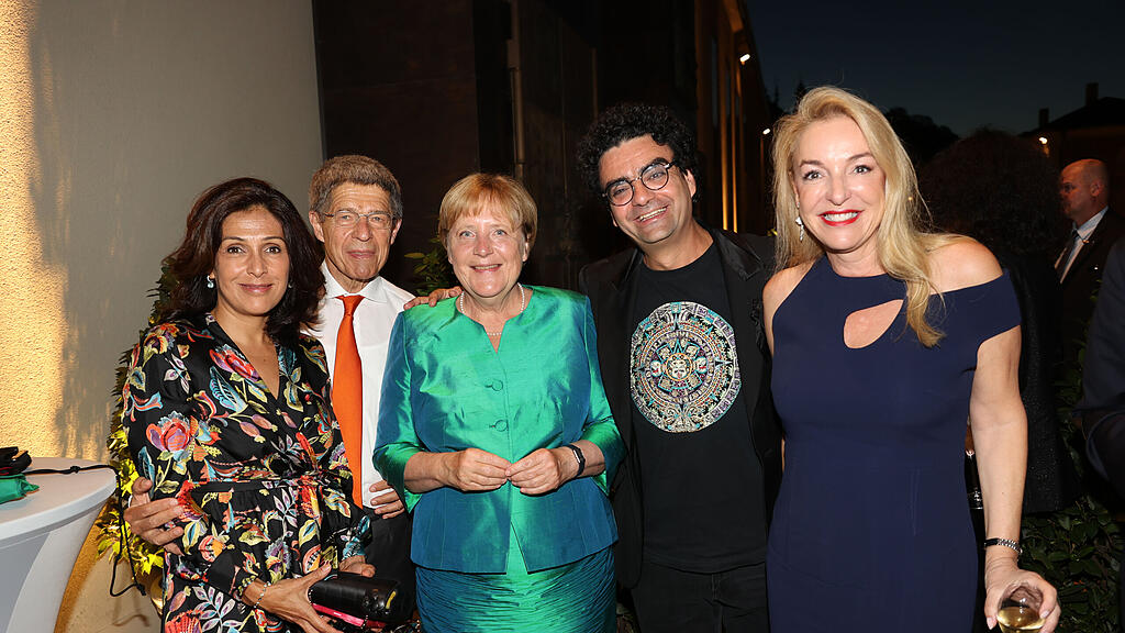 Angela Merkel bei den Festspielen
