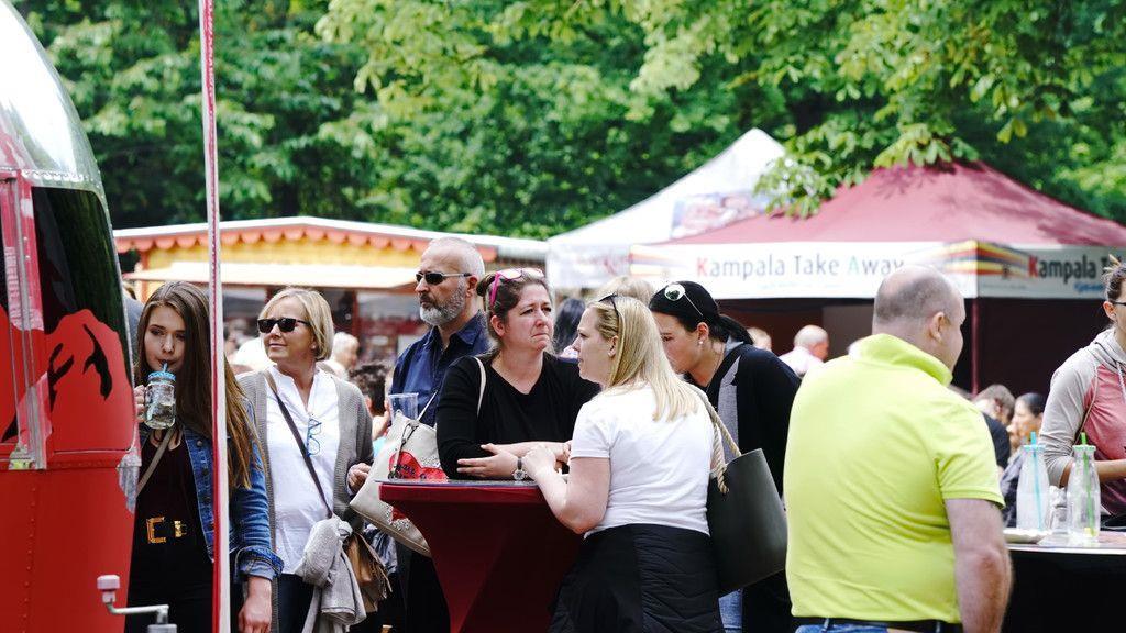 Street Food Festival im Volksgarten