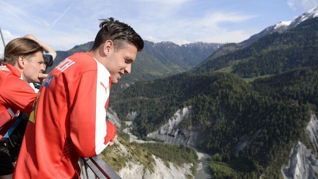 ÖFB-Trainingscamp in Laax