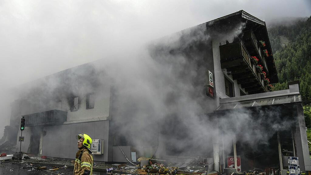 Explosion, Supermarkt, Tirol