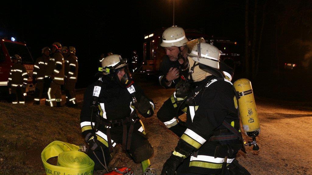 Feuerwehreinsatz in Großgmain