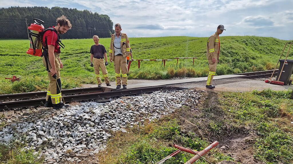 Crash Traktor Lokalbahn Bergheim