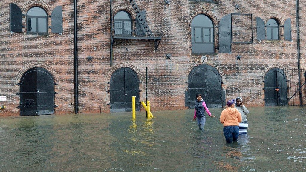 "Sandy" trifft auf Ostküste