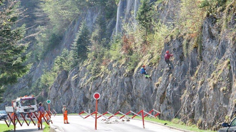 Bergputzer im Einsatz