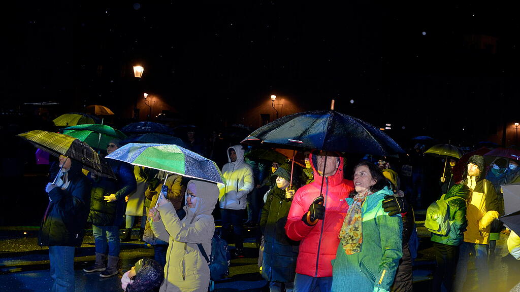 Silvester in der Stadt Salzburg