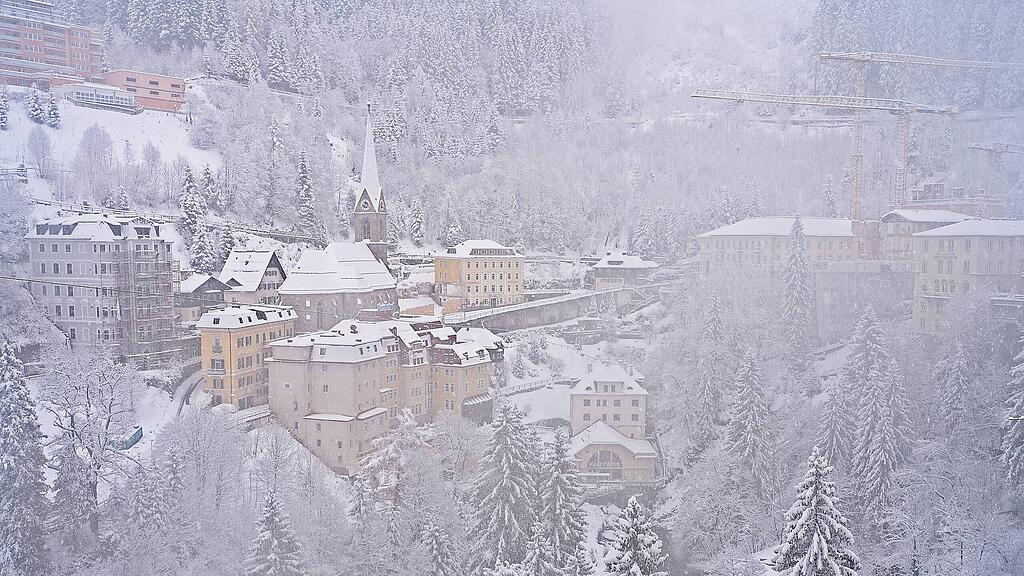 Wintereinbruch Bad Gastein
