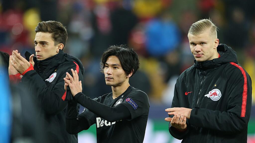 Takumi Minamino, Red Bull Salzburg