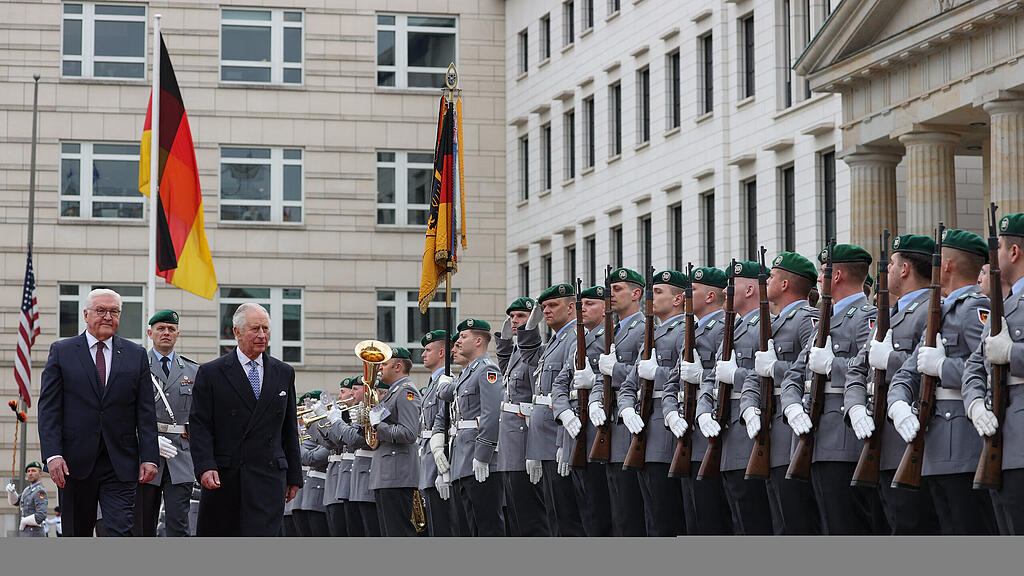 Charles III. in Berlin